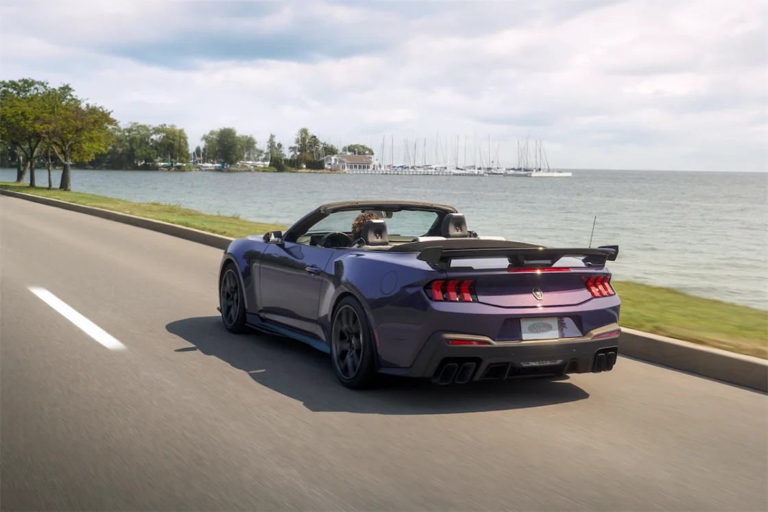 Ford Mustang Dark Horse SC Convertible at its 2026 reveal