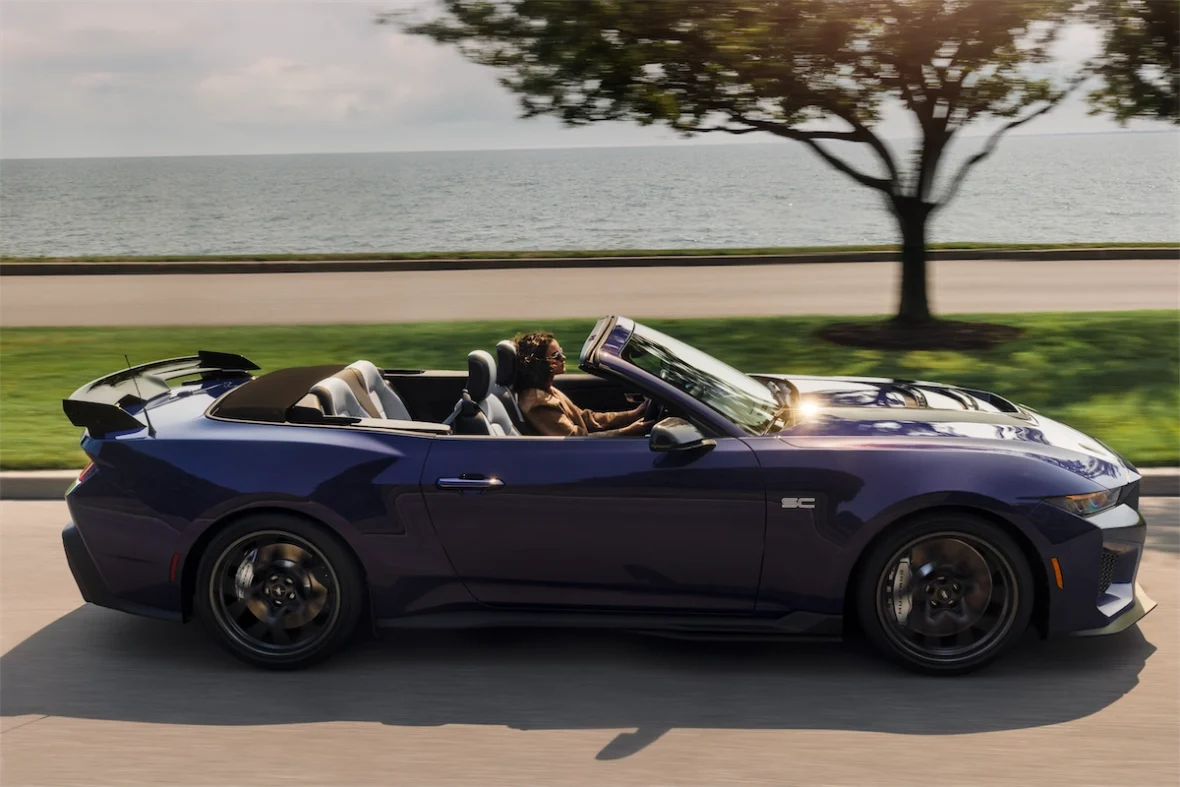 Ford Mustang Dark Horse SC Convertible at its 2026 reveal