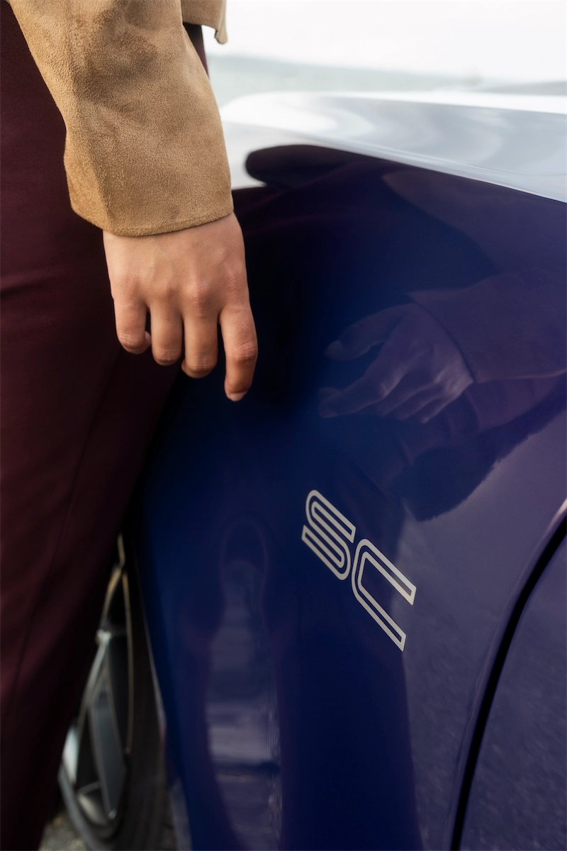 Supercharged Mustang droptop at its 2026 reveal