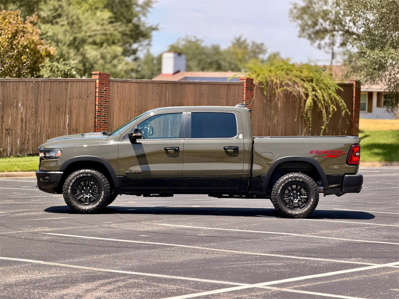 2026 Ram 1500 Rebel X side profile