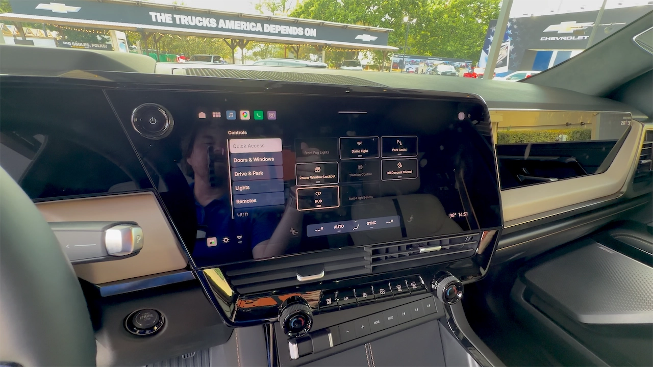2027 Chevrolet Silverado High Country dashboard