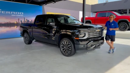 Cory Fourniquet with the 2027 Silverado High Country at the State Fair of Texas