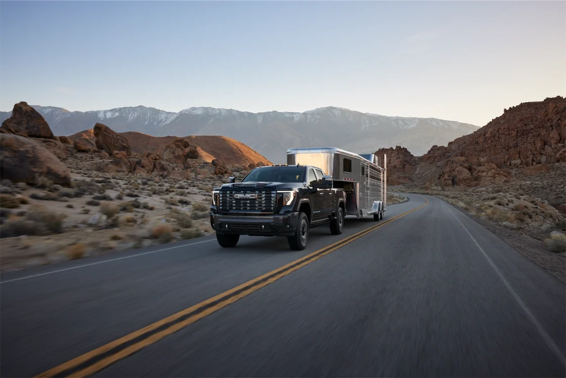 2027 GMC Sierra HD Denali Ultimate built for heavy-duty truck towing