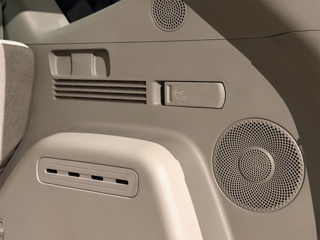 Cargo area side wall mounting points in the 2027 Hyundai Tucson