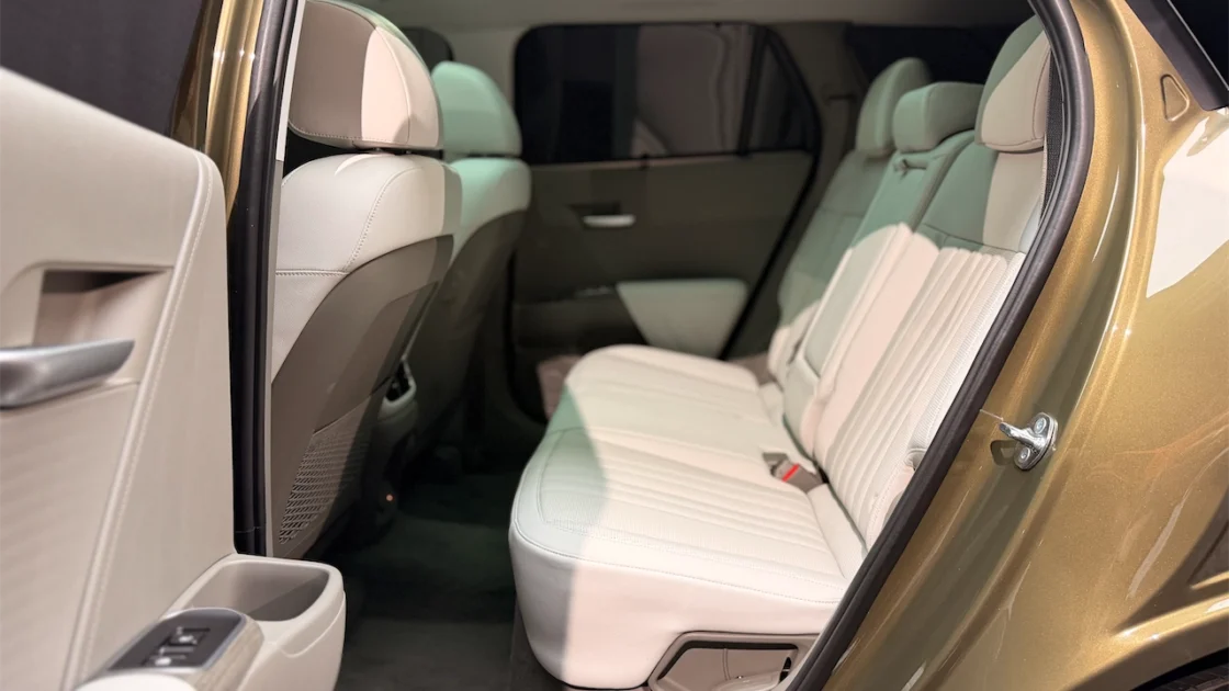 Rear seat of the 2027 Hyundai Tucson