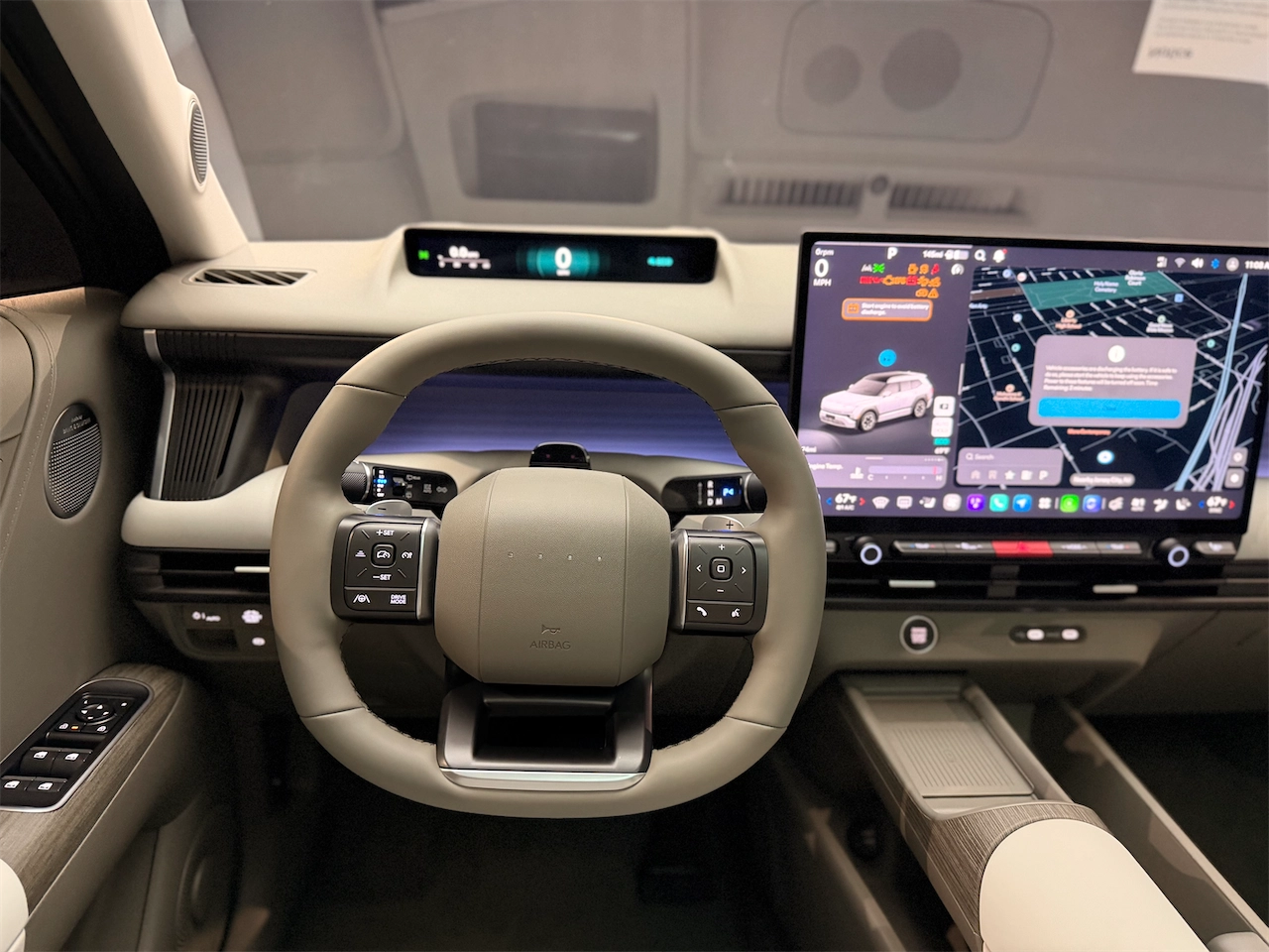 Center stack controls in the 2027 Hyundai Tucson