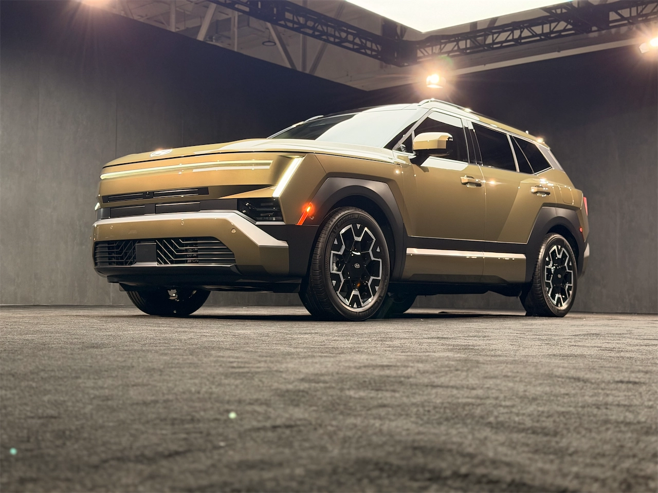 Front of the 2027 Hyundai Tucson at its New York reveal