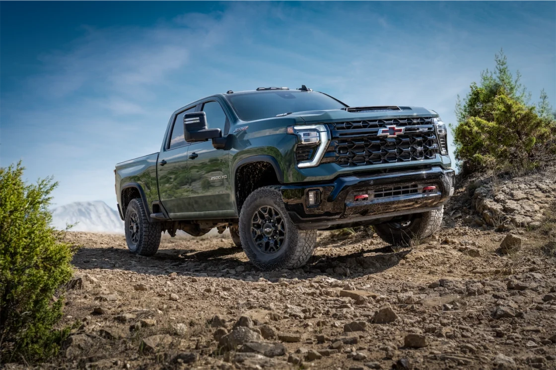2027 Chevrolet Silverado HD built for heavy-duty truck towing