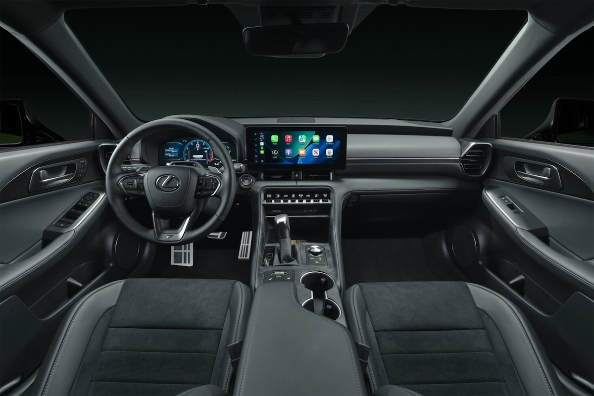 Lexus IS Special Appearance Package driver-focused cabin and F SPORT interior