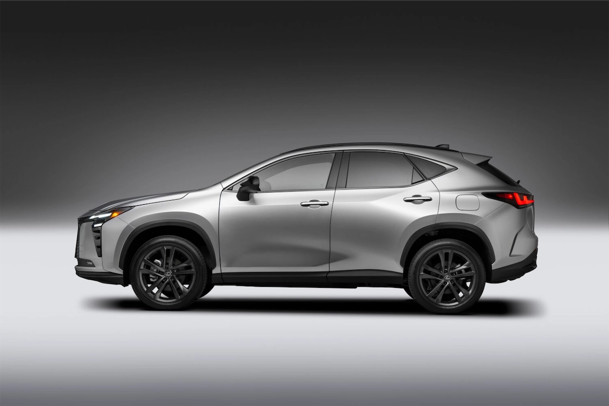 2027 Lexus NX side profile