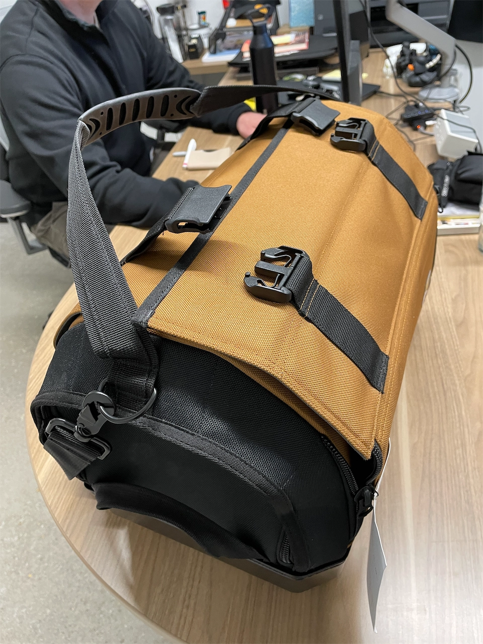 Carhartt duck canvas tool bag that inspired F-150 Carhartt details