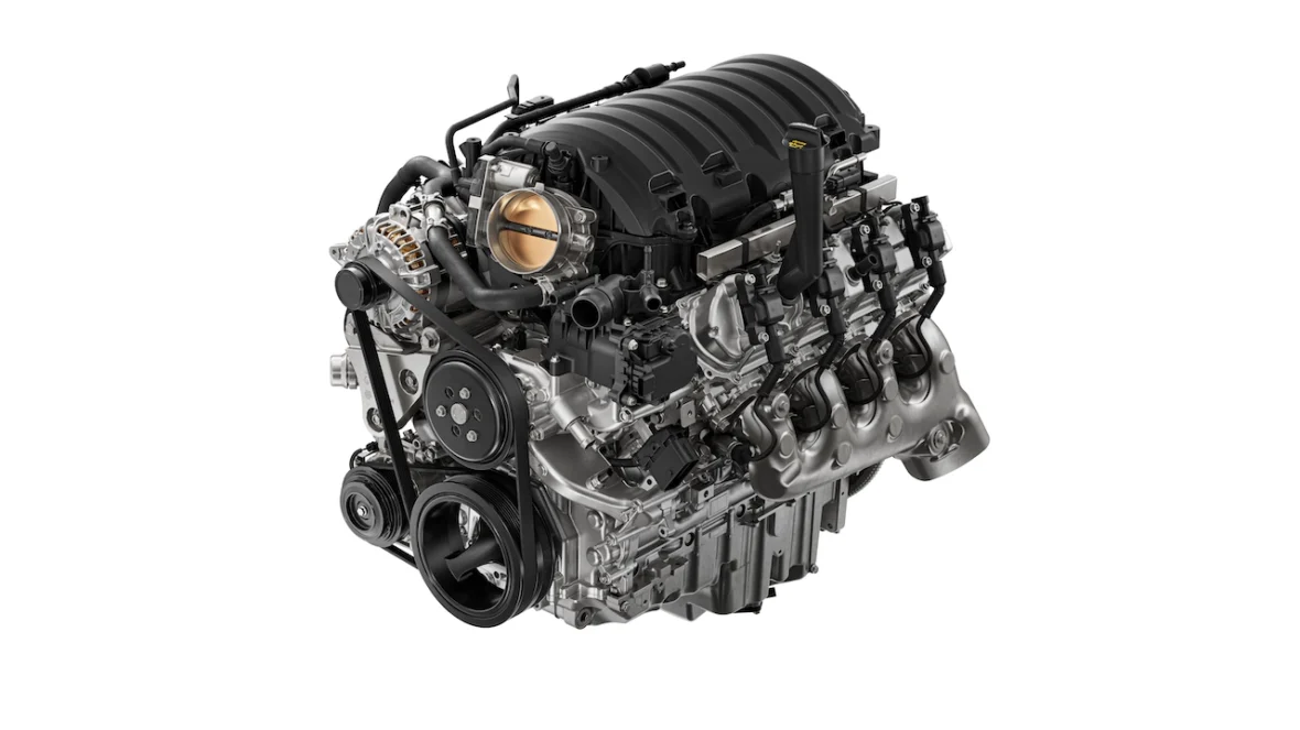 New 6.6-liter V8, one of the 2027 Sierra 1500 engines