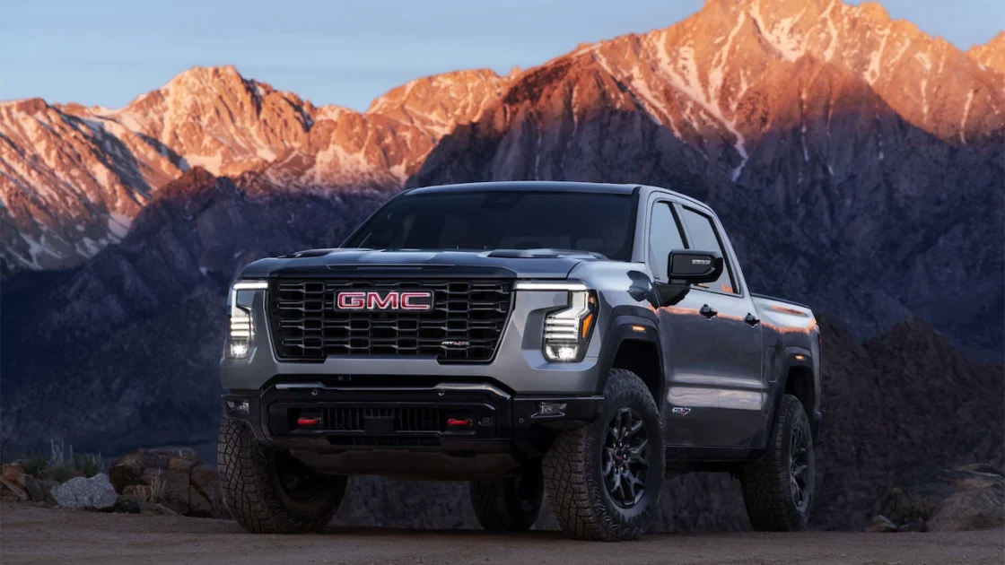 2027 GMC Sierra Denali Ultimate, which comes standard with the new 6.6-liter V8