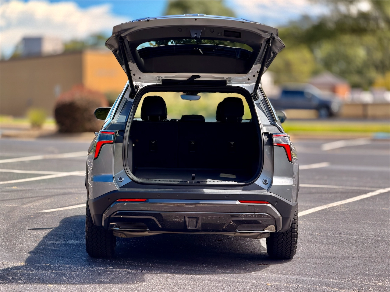 Open hands-free liftgate on the 2026 Chevrolet Equinox ACTIV