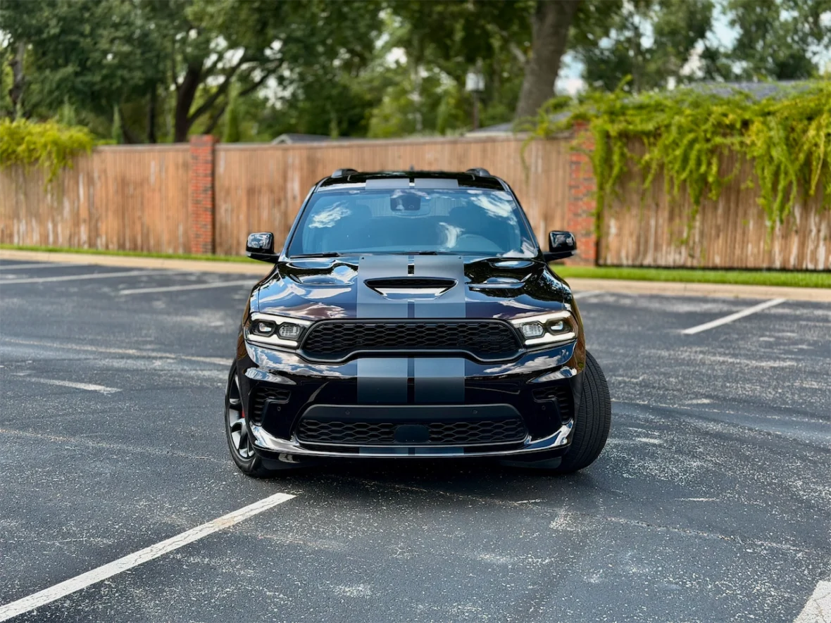Red Oxide performance SUV detail