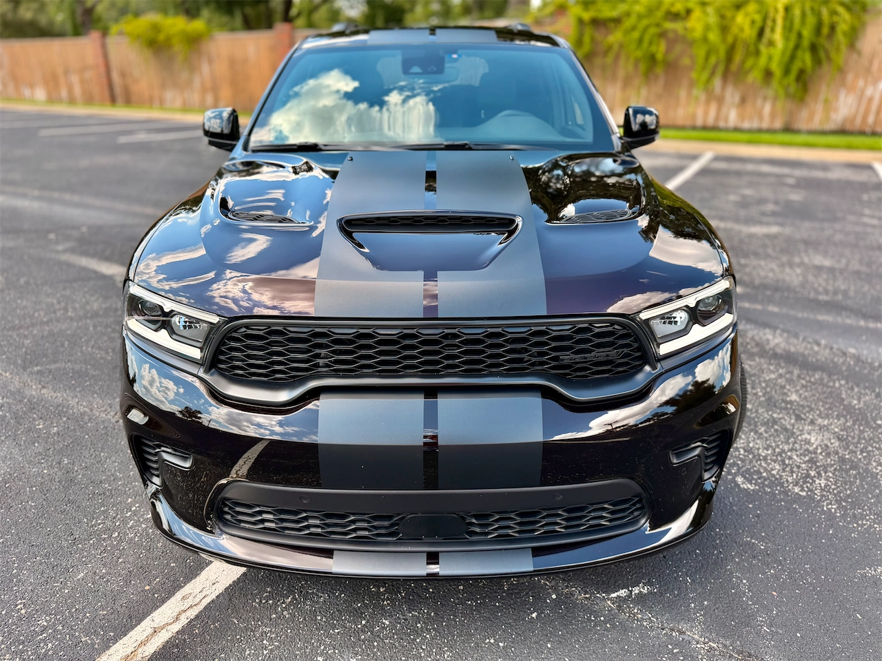 2026 Dodge Durango R/T 392 with gunmetal racing stripes