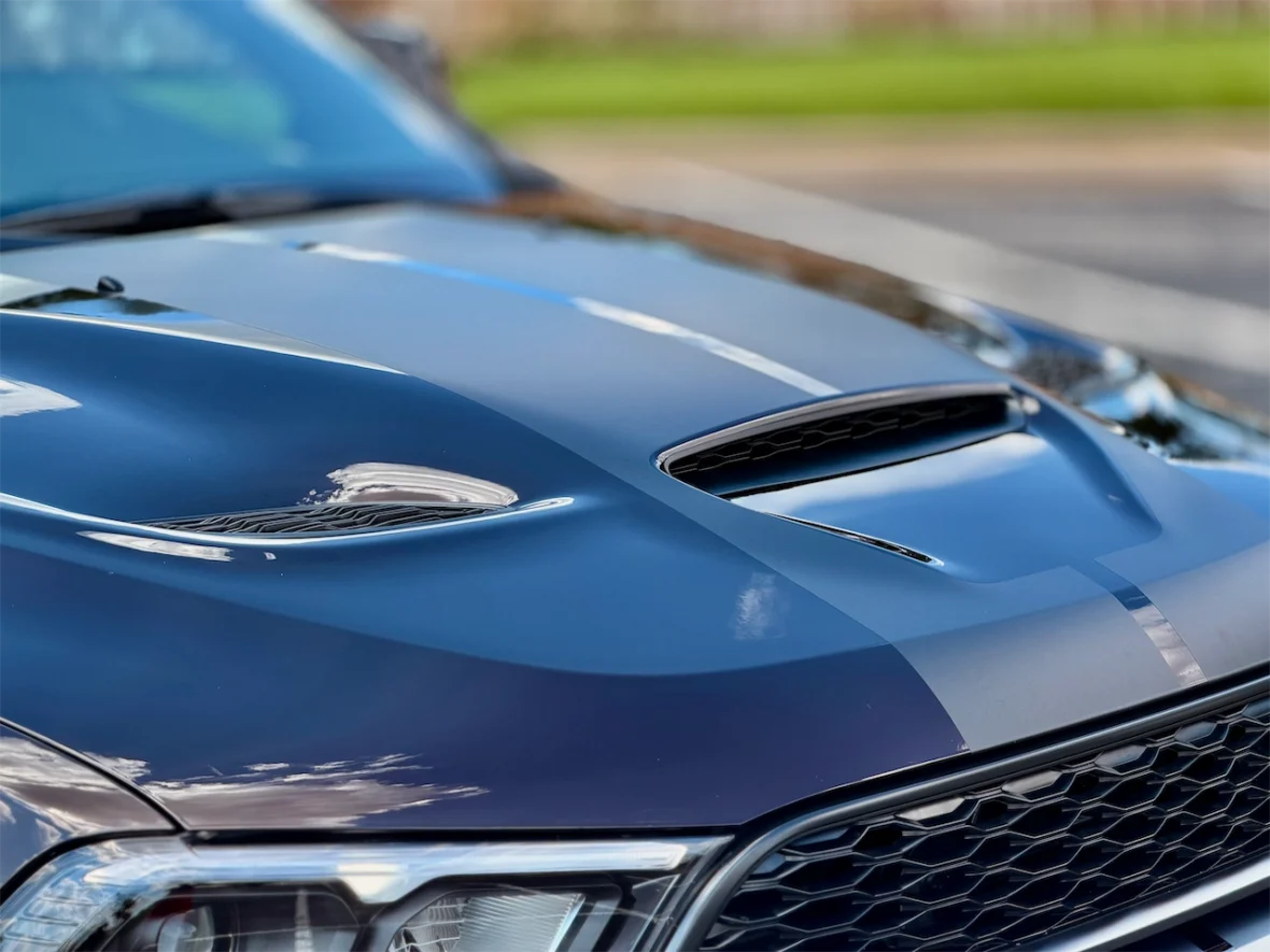 Red Oxide performance SUV detail
