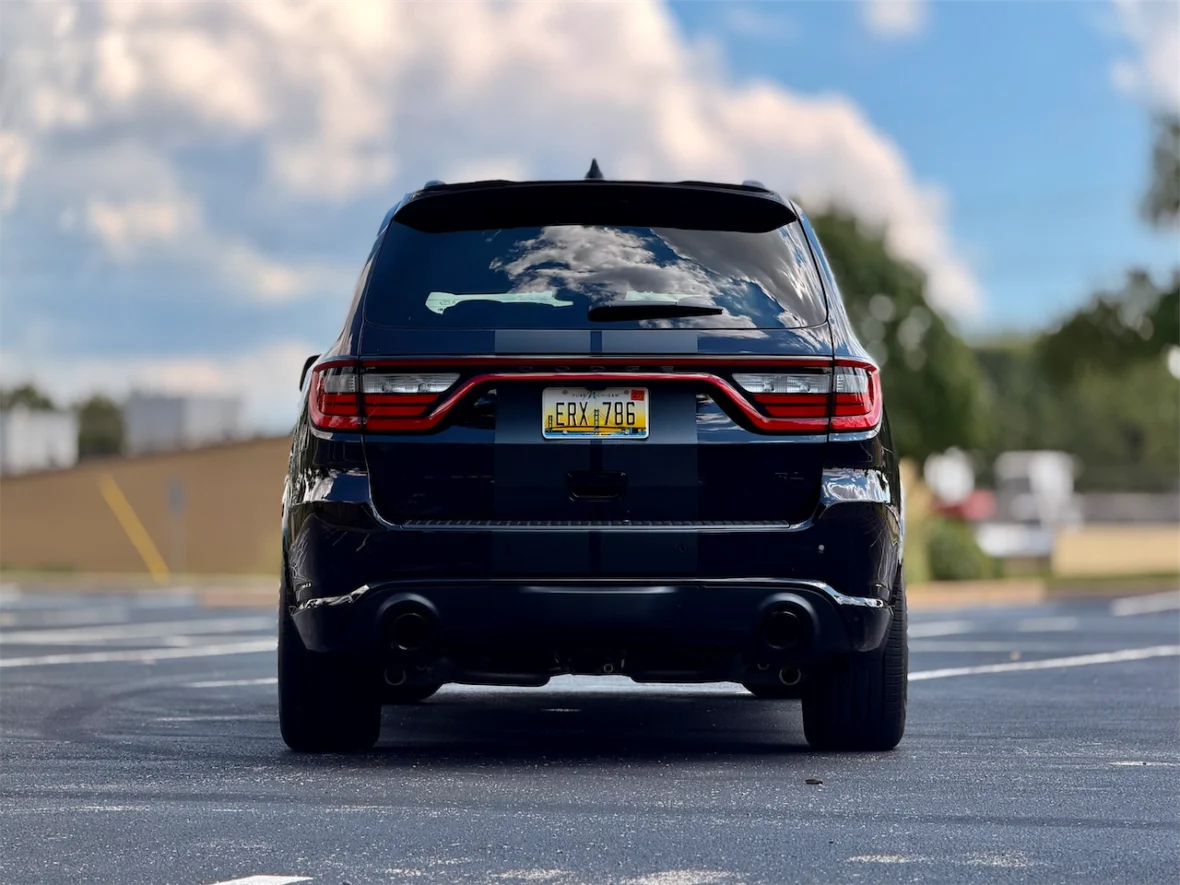 Red Oxide performance SUV detail