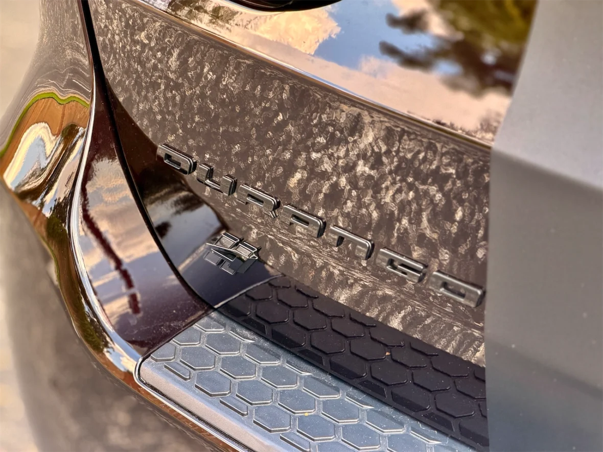 Red Oxide performance SUV detail