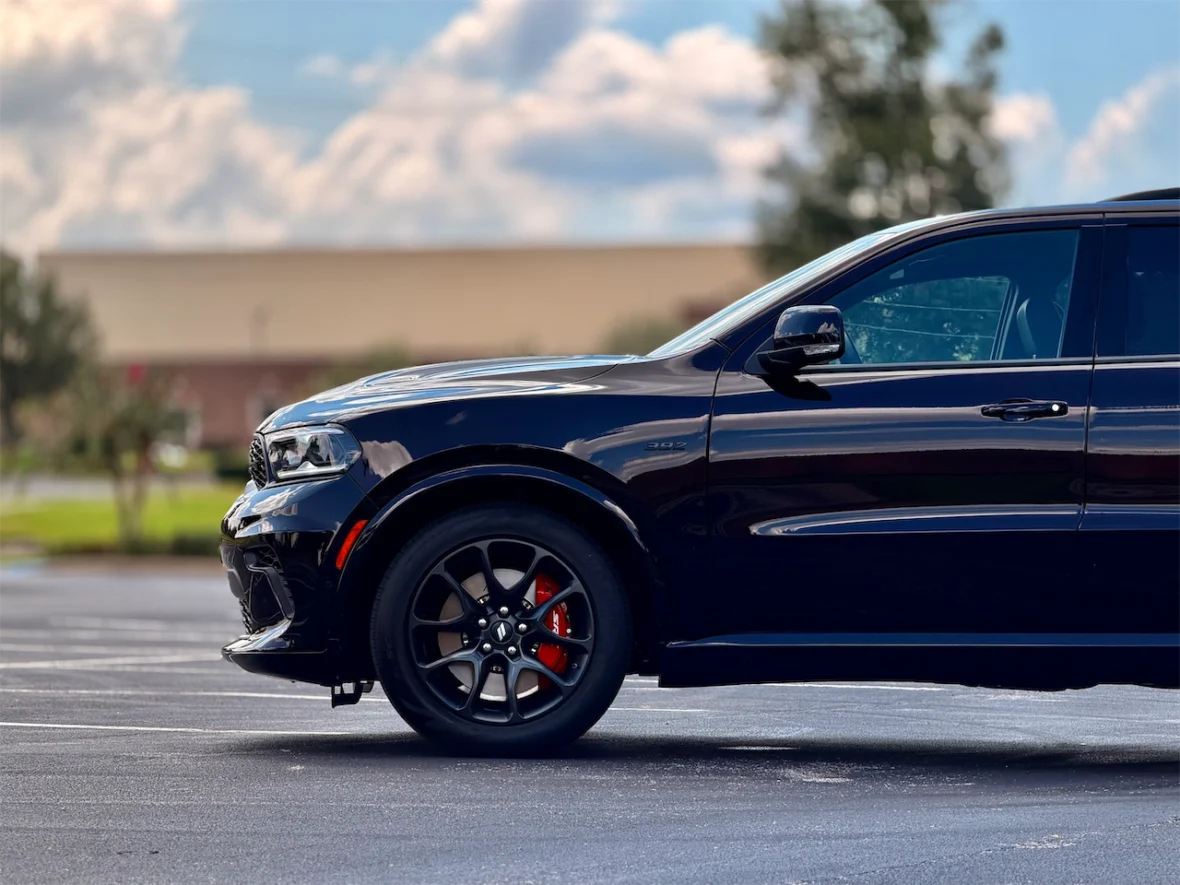 Red Oxide performance SUV detail
