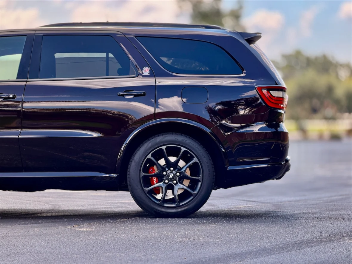 Red Oxide performance SUV detail