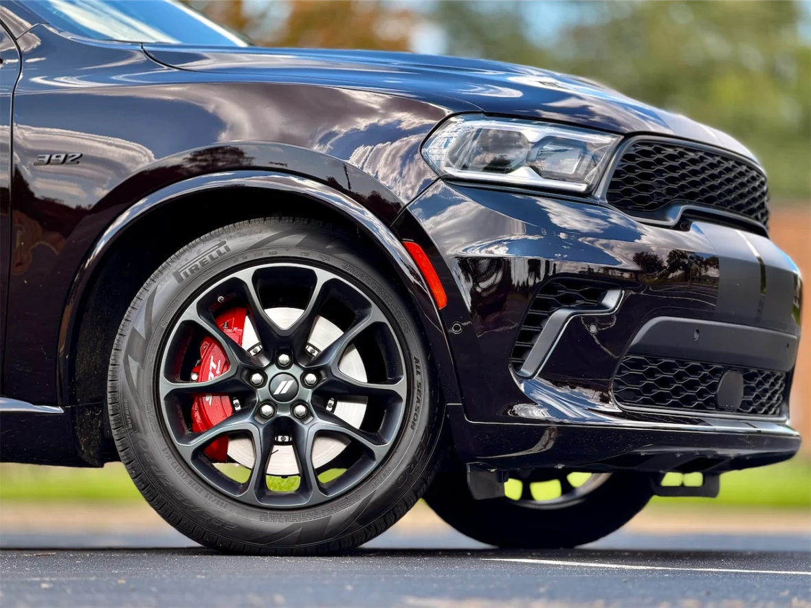 Red Oxide performance SUV detail
