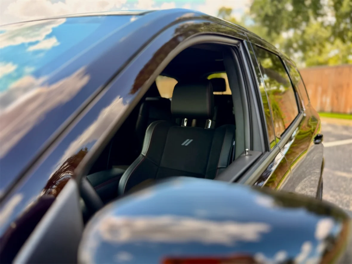 Red Oxide performance SUV detail