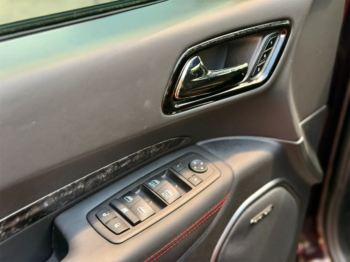 Red Oxide performance SUV detail