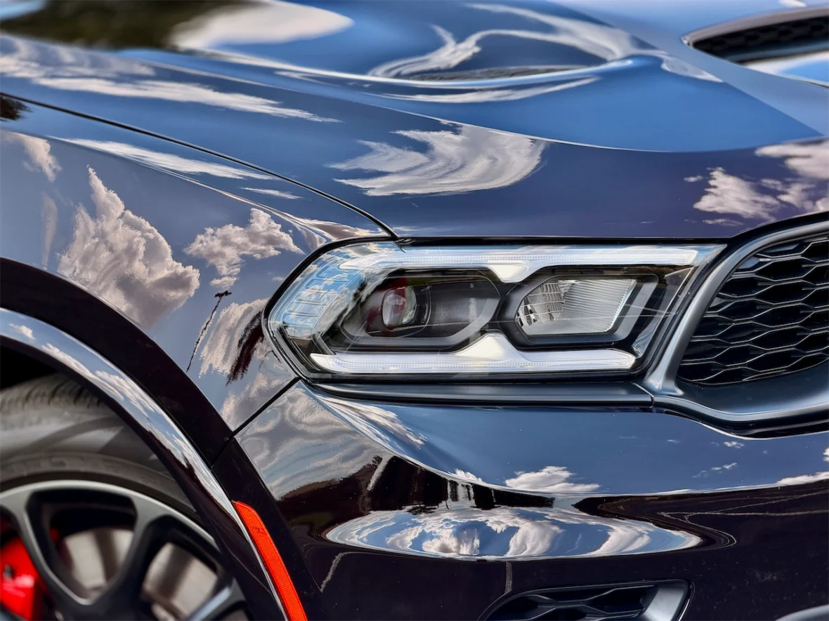 Red Oxide performance SUV detail