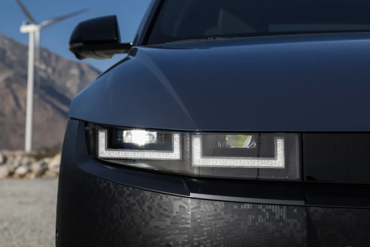 IONIQ 5 XRT pixel headlight detail