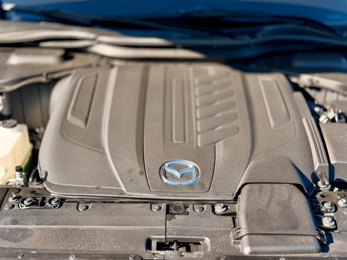 3.3-liter turbocharged inline six engine in the 2026 Mazda CX-70