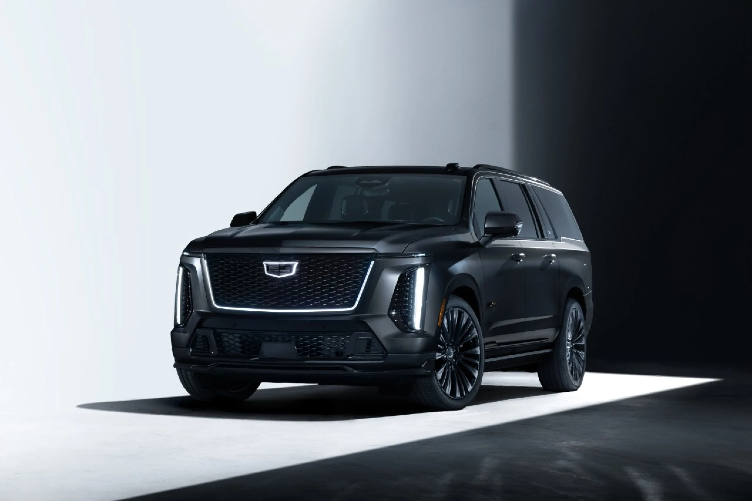 Cadillac Escalade-V 125th Anniversary Collector Series in Midnight Stone Frost
