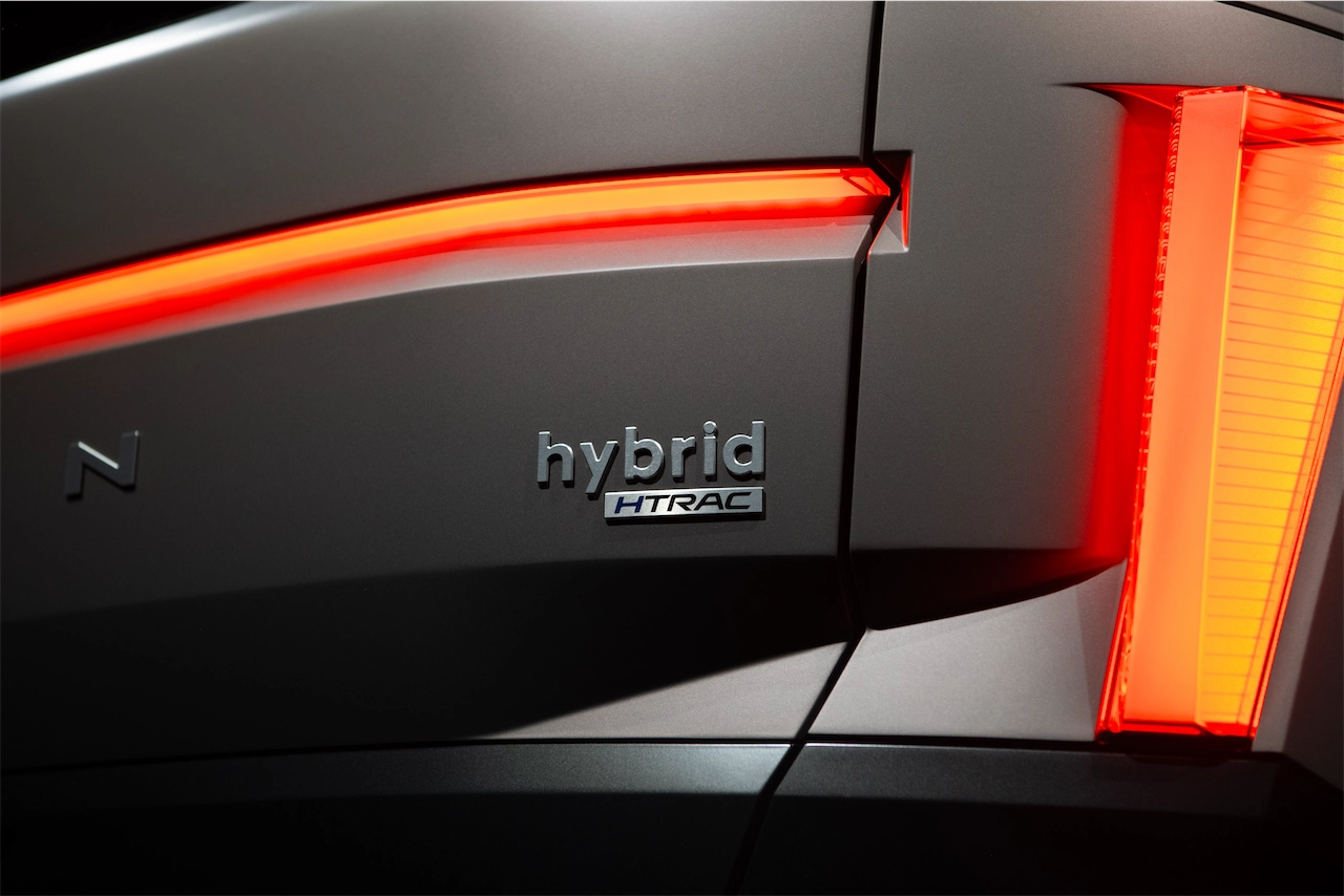 Hybrid badge on the 2027 Hyundai Tucson