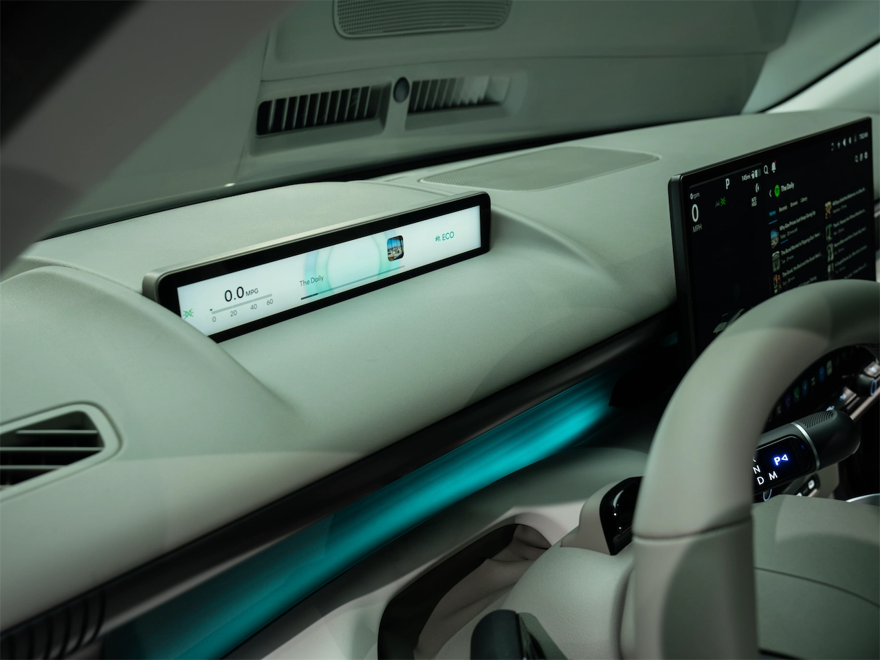Dashboard display in the 2027 Hyundai Tucson