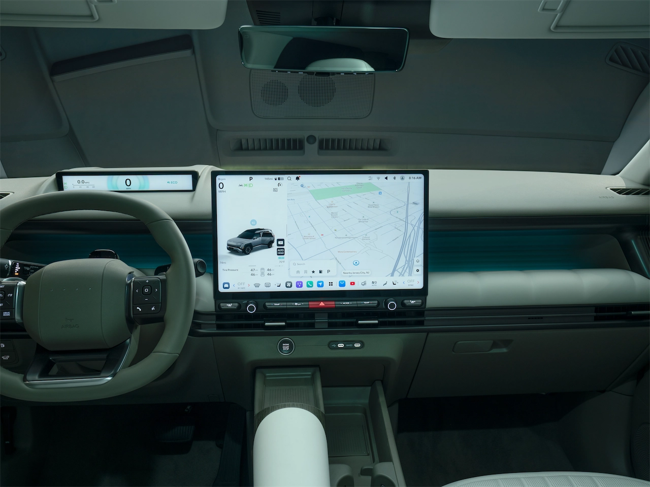 Pleos Connect touchscreen in the 2027 Hyundai Tucson