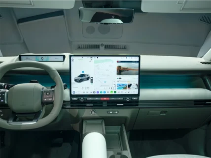 Pleos Connect screen in the 2027 Hyundai Tucson