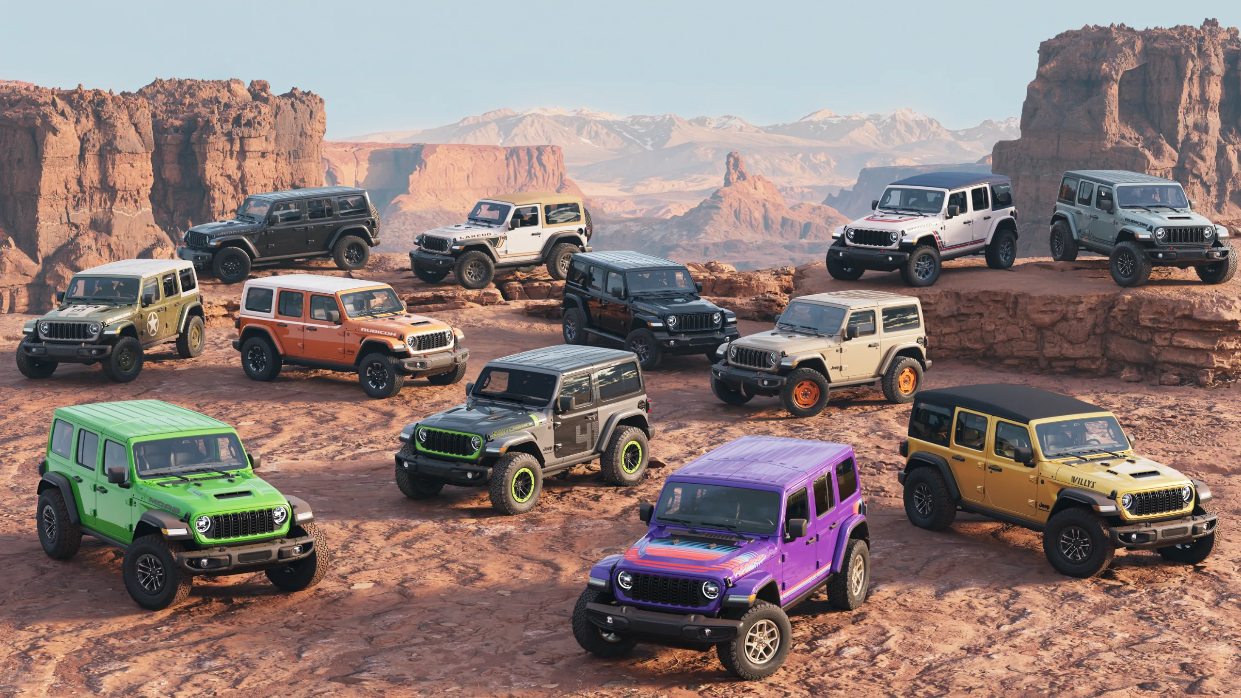 The twelve Jeep Wrangler Twelve 4 Twelve special editions