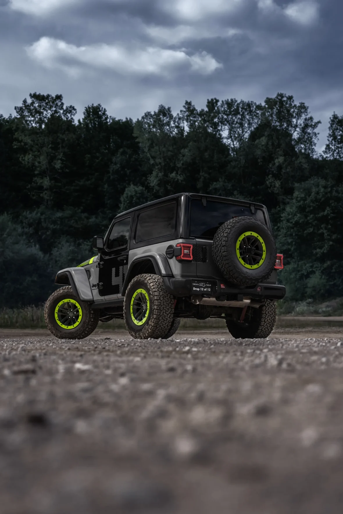 Two 2027 Jeep Wrangler Switchback models parked side by side