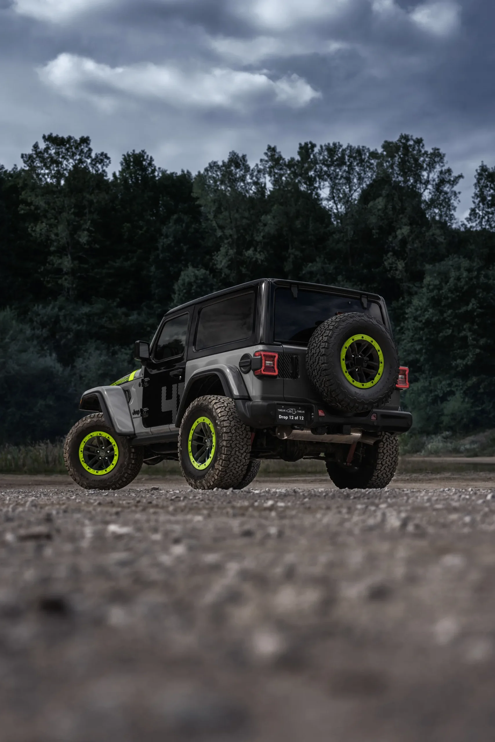 Two 2027 Jeep Wrangler Switchback models parked side by side