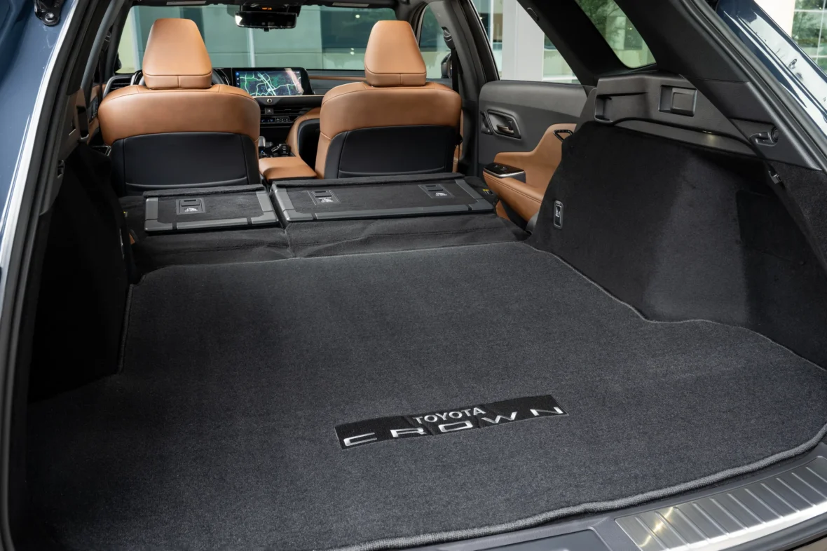 Cargo area of the 2027 Toyota Crown Signia