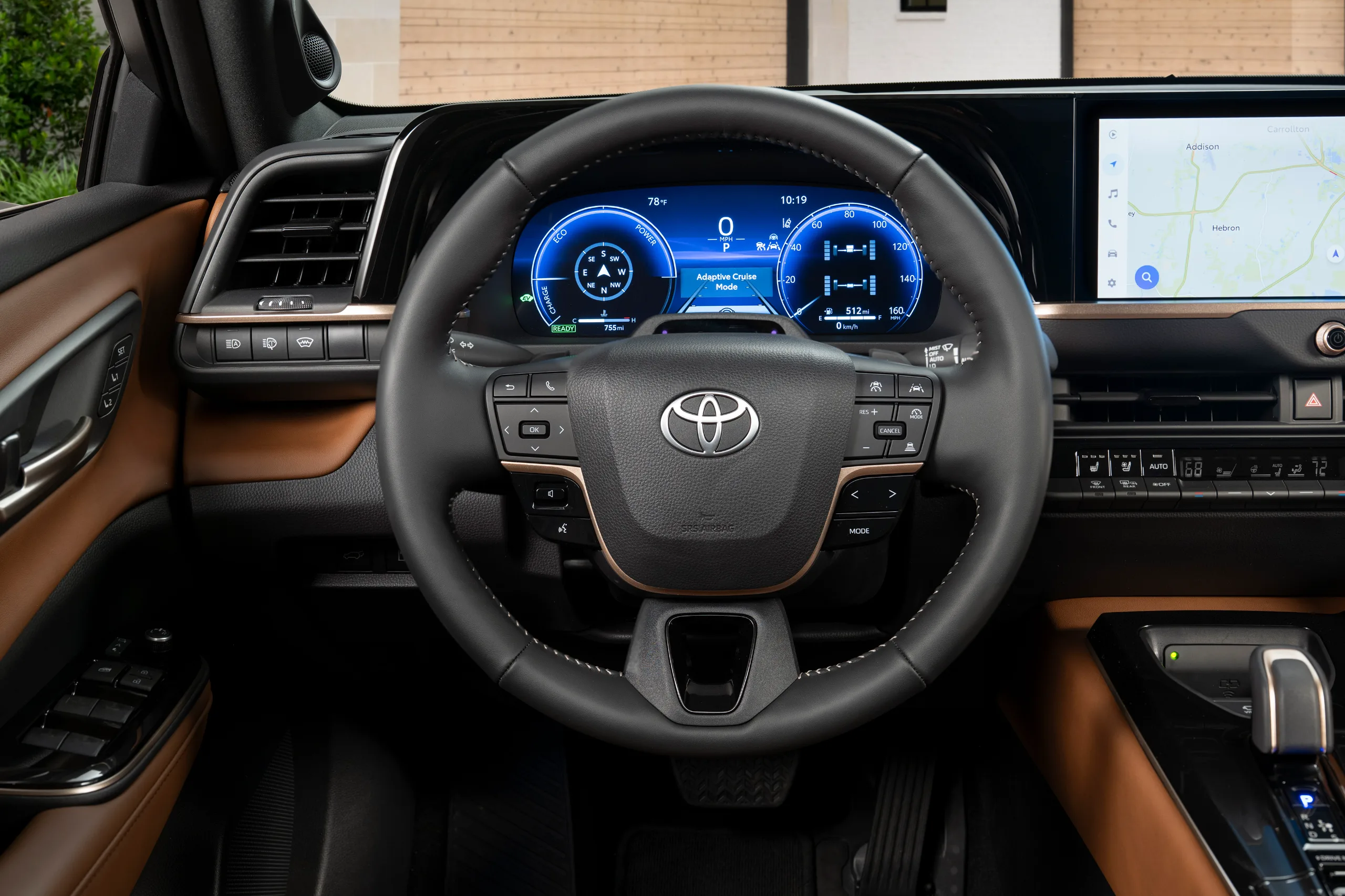 2027 Toyota Crown Signia Limited digital gauge cluster