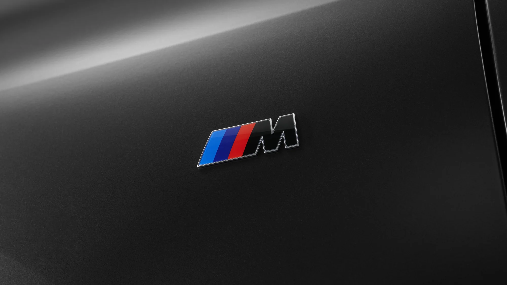 2027 BMW X3 M50 Black Package black M logo on the front fender