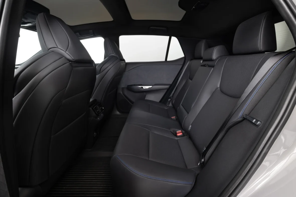 2027 Lexus RZ rear seats