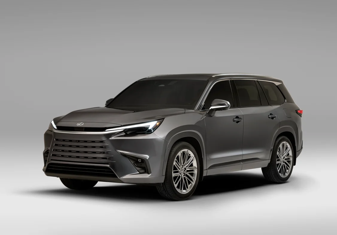 2027 Lexus TX 350 Luxury in a studio setting