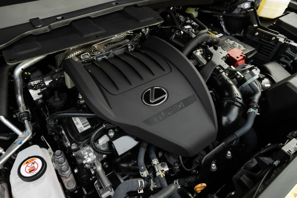 Turbocharged 2.4-liter engine in the 2027 Lexus TX 350