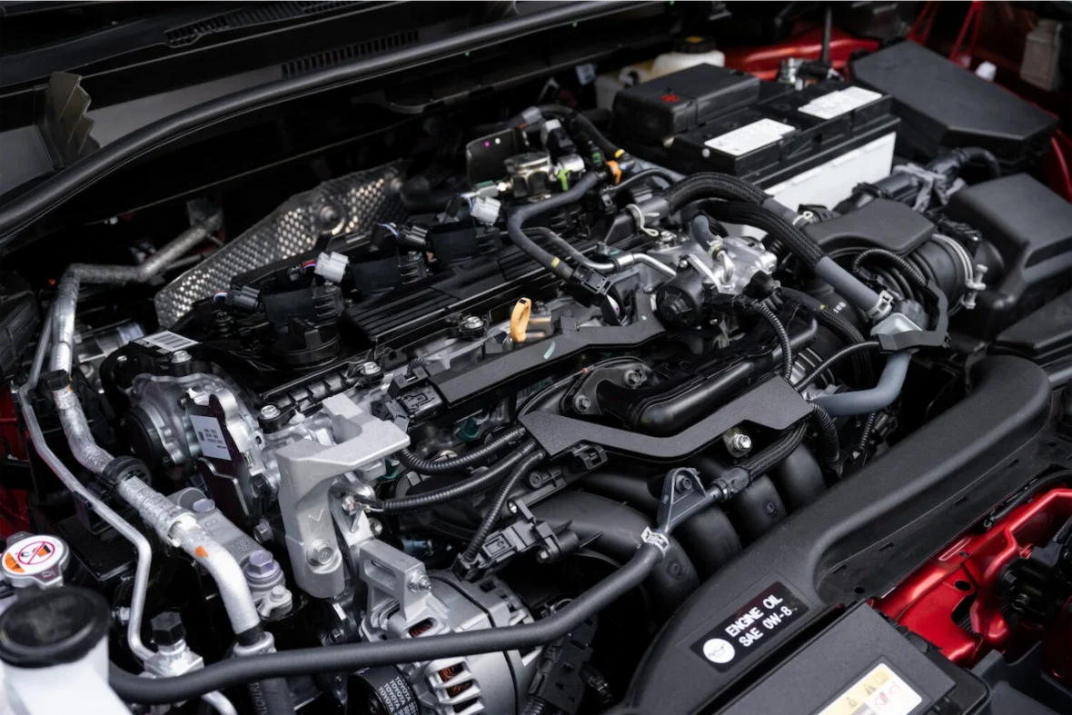 2.0-liter four-cylinder engine in the Corolla Cross XLE