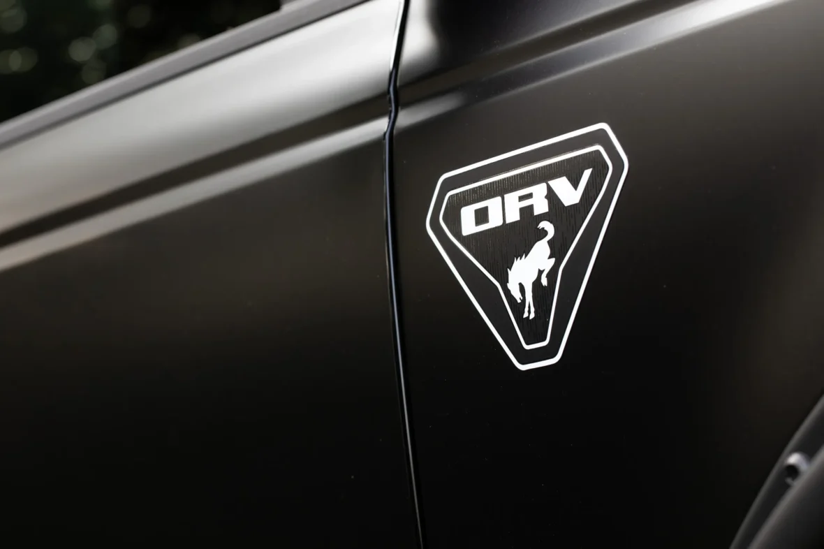 Bronco ORV Package fender badge