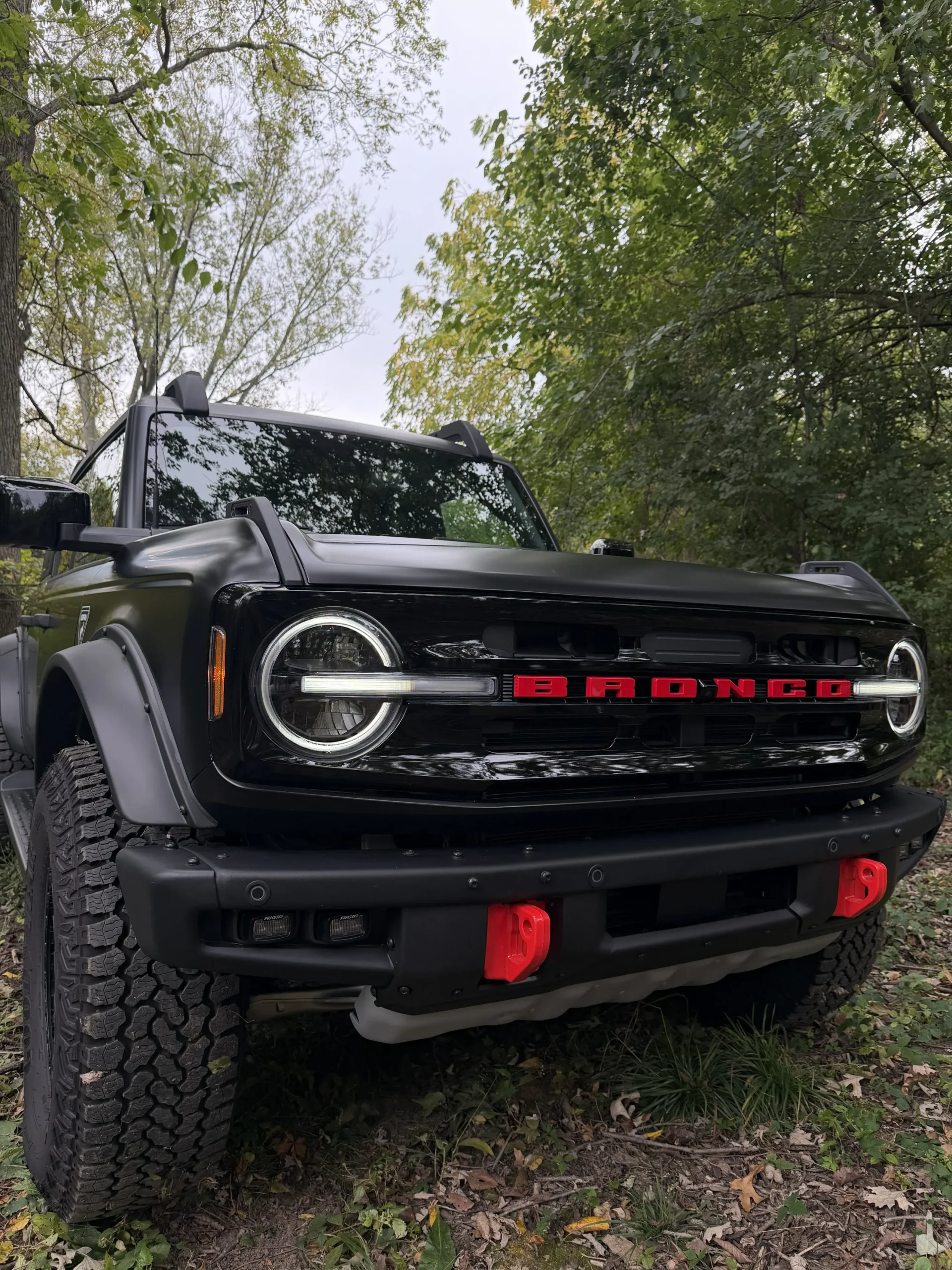 Four-door Ford Bronco with the Bronco ORV Package