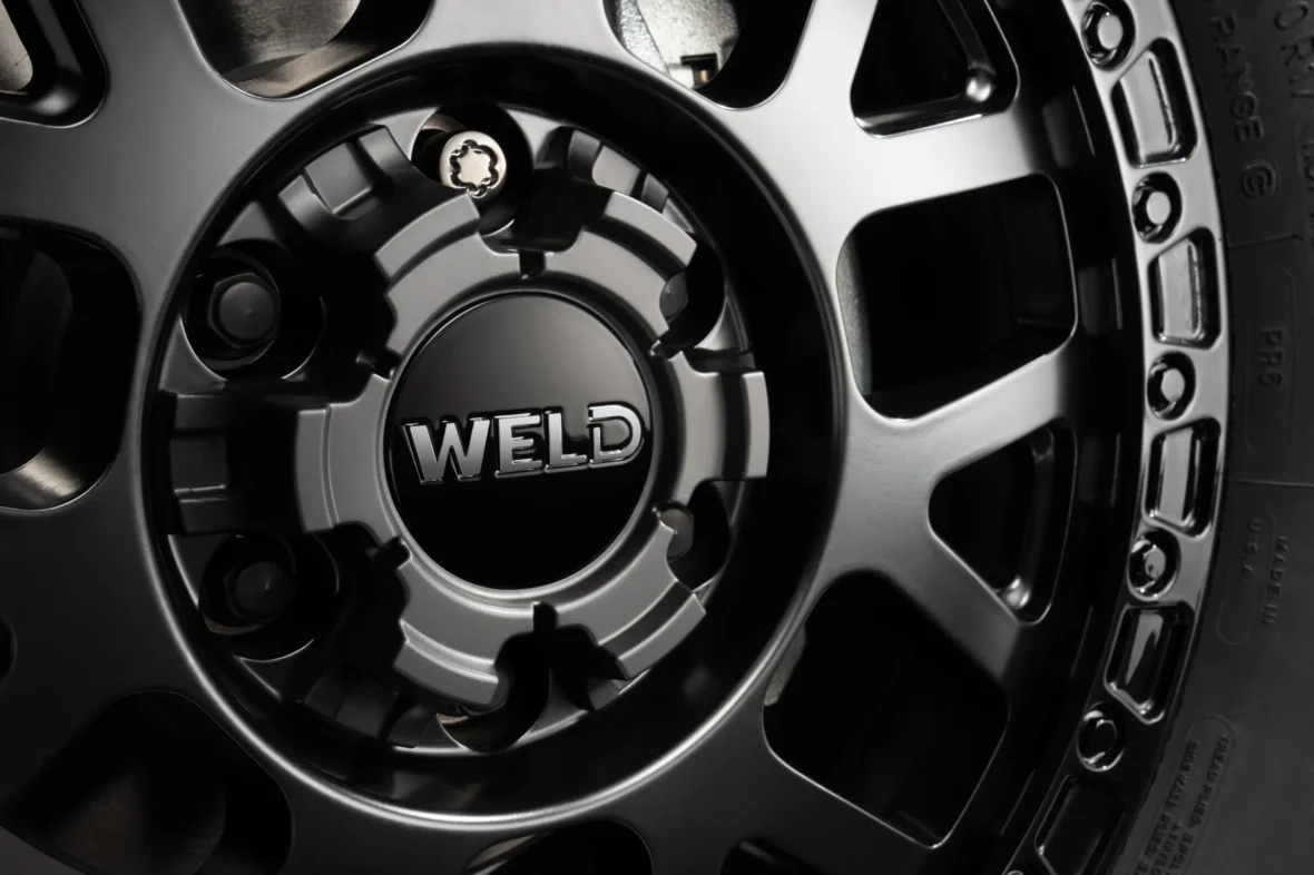 Black WELD wheel from the Bronco ORV Package