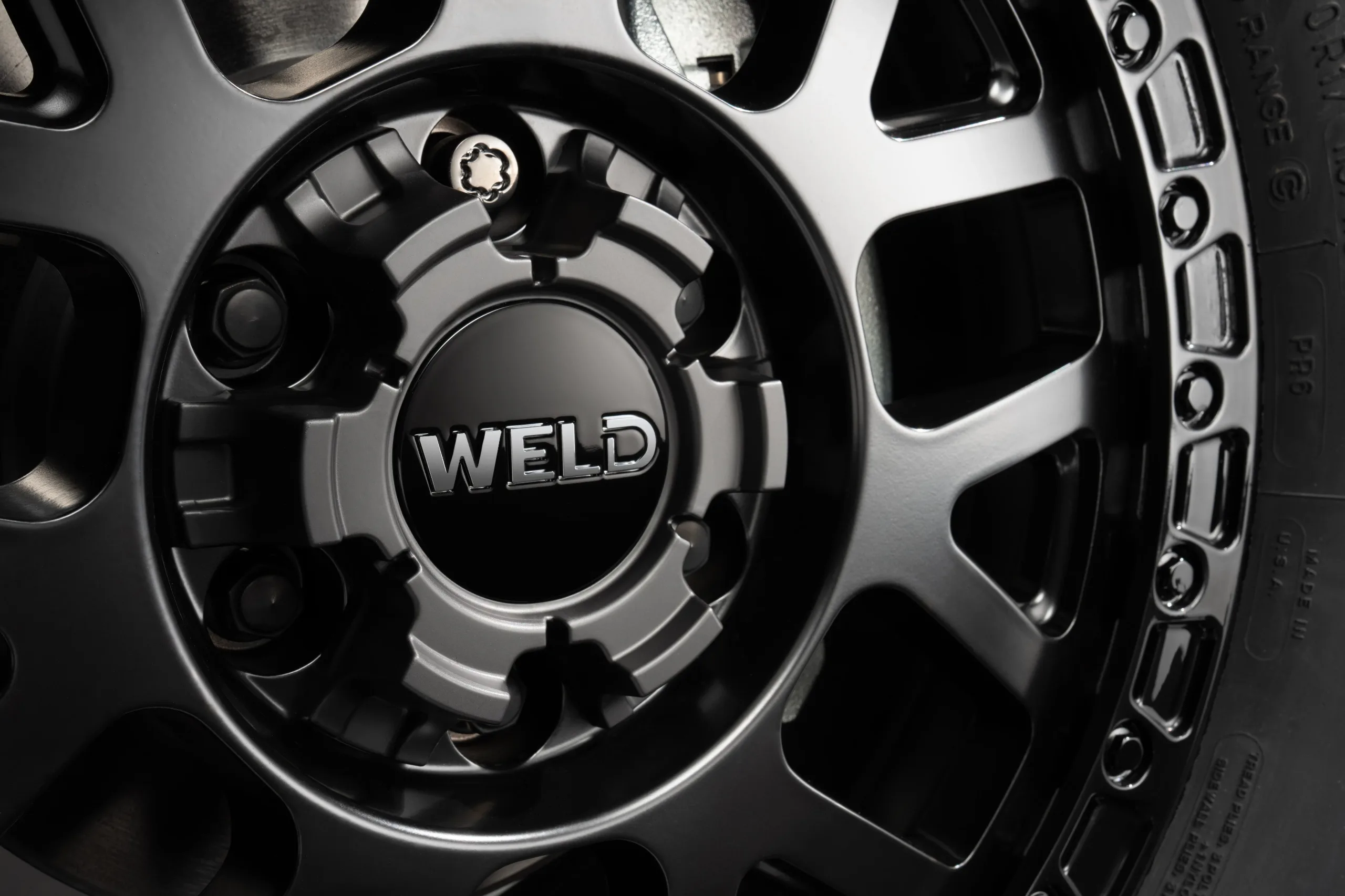 Black WELD wheel from the Bronco ORV Package